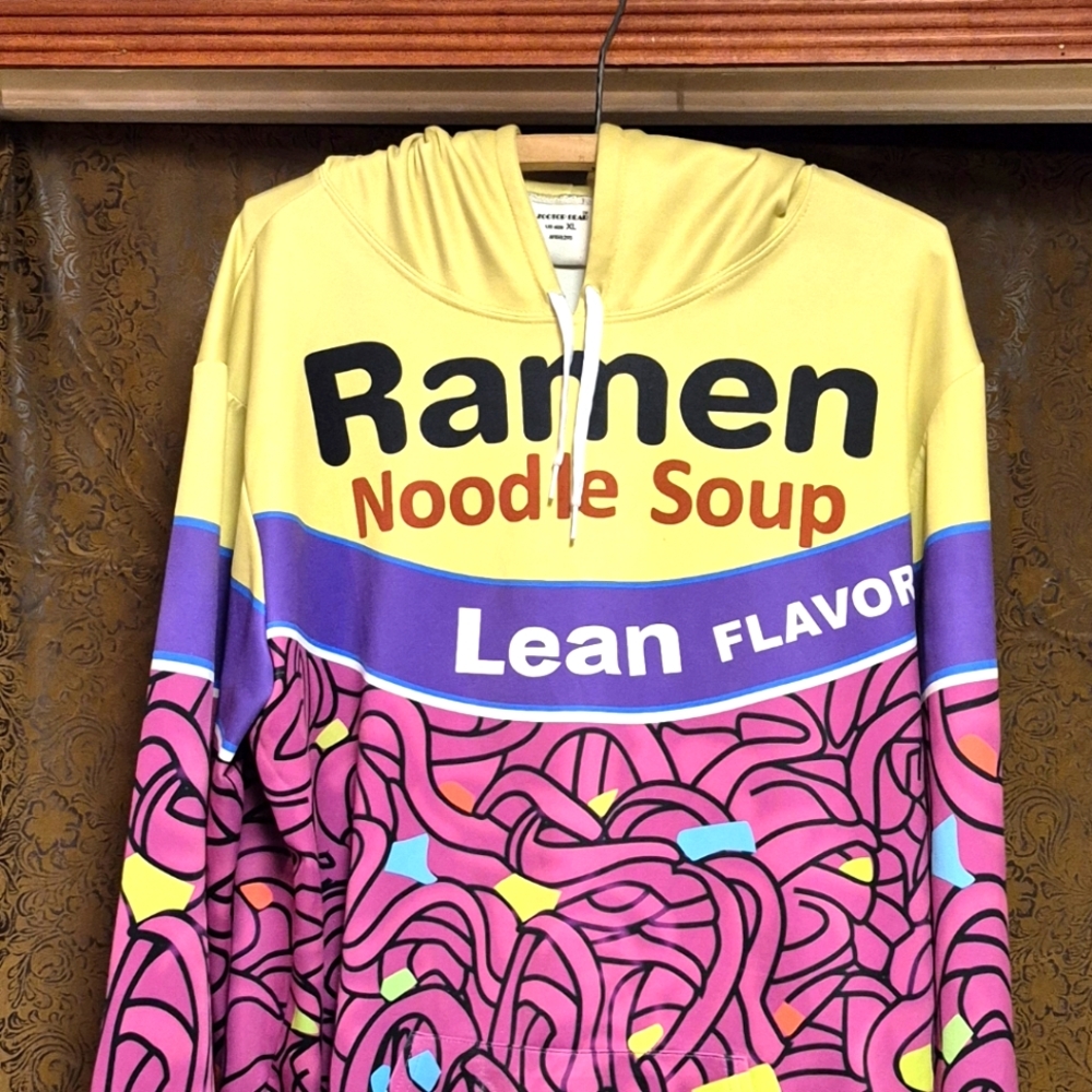 Ramen Noodle Soup Graphic Hoodie
